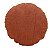 ALMOFADA REDONDA COMPLETA TECIDO BOUCLE COM REFIL COR TERRACOTA 43CM - Imagem 1