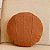 ALMOFADA REDONDA COMPLETA TECIDO BOUCLE COM REFIL COR TERRACOTA 43CM - Imagem 1