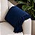MANTA SOFA PESEIRA ALGODAO ESCAMA DIVERSAS CORES 1.80X1.20M - AZUL MARINHO - Imagem 1