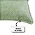 CAPA ALMOFADA RETANGULAR BAGUETE BOUCLE VERDE 30X50 - Imagem 3