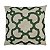 CAPA ALMOFADA LINHO ARABESCO 45x45 - VERDE - Imagem 1
