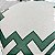 CAPA DE ALMOFADA LINHO ROMANA VERDE 45X45 CM - Imagem 2