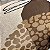 CAPA DE ALMOFADA LINHO FLOR BEGE MARROM 45X45 CM - Imagem 2