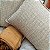 CAPA DE ALMOFADA RETANGULAR BAGUETE LINHAO TONS BEGE 30x50 CM - Imagem 5