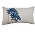 CAPA RETANGULAR BAGUETE LINHO BORDADA 30X50 CM COQUEIRO AZUL - Imagem 1