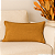 CAPA RETANGULAR BAGUETE BOUCLE MOSTARDA 30X50 CM - Imagem 1