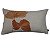 CAPA RETANGULAR BAGUETE LINHO BORDADA 30X50 CM TERRACOTA - Imagem 1