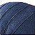 ALMOFADA REDONDA BOUCLE COMPLETA COM REFIL AZUL MARINHO 43CM - Imagem 2