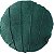 ALMOFADA REDONDA BOUCLE COMPLETA COM REFIL VERDE ESCURO 43CM - Imagem 1