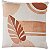 CAPA ALMOFADA LINHO APLIQUE BOUCLE ESTAMPA 45X45CM TERRACOTA - Imagem 1