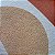 CAPA ALMOFADA LINHO APLIQUE BOUCLE ESTAMPA 45X45CM TERRACOTA - Imagem 2