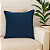 CAPA DE ALMOFADA BOUCLE AZUL MARINHO 45X45 - Imagem 1