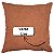 CAPA DE ALMOFADA TECIDO  BOUCLE  DRAPEADA TERRACOTA 45X45CM - Imagem 3