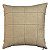 CAPA DE ALMOFADA TECIDO BOUCLE DRAPEADA BEGE ESCURO 45X45CM - Imagem 2