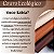 CAPA ALMOFADA RETANGULAR  LINHO APLIQUE COURO MARROM 30X50CM - Imagem 4