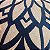 CAPA ALMOFADA RETANGULAR LINHO APLIQUE BOUCLE AZUL  30X50 CM - Imagem 2