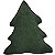 ALMOFADA ARVORE NATAL BOUCLE  VERDE  35X45CM - Imagem 1