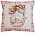 Kit 03 CAPAS DE ALMOFADA LINHO TEMAS DE NATAL ROSE 45x45 - Imagem 6