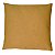 CAPA DE ALMOFADA COR MOSTARDA EM LINHO 50X50 - Imagem 2