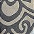CAPA DE ALMOFADA LINHO APLIQUE BOUCLE CINZA ESCURO 50X50 CM - Imagem 2