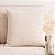 CAPA DE ALMOFADA COR BEGE CRU EM LINHO 44X44 CM - Imagem 1