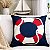 KIT 06 CAPAS ALMOFADA LINHO AZUL VERMELHO MAR 45X45CM - Imagem 4