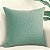 KIT 2 CAPAS DE ALMOFADA QUADRADA LINHAO VERDE CLARO 45x45CM - Imagem 2