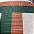 CAPA DE ALMOFADA LINHO ARABESCO VERDE TERRACOTA 45X45CM - Imagem 3