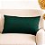 CAPA ALMOFADA RETANGULAR LINHO VERDE ESCURO 30X50CM - Imagem 1