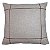 CAPA DE ALMOFADA LINHO DRAPEADA TERRACOTA 40x40 - Imagem 2