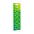 Cartela com 10 Baterias Alcalinas LR626 / AG4 – 1,5V Tipo Botão Elgin - Imagem 1