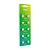 Blister com 10 Baterias LR44 / AG13 – 1,5V / Equivalente A76, L1154 Elgin - Imagem 1