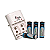 Carregador De Pilhas Aa/aaa/9v + 4 Pilhas Aaa 2700 Mah Recarregável Knup - Imagem 2