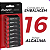 Kit Pilhas Alcalinas AA Pequena Com 16 Unidades 1.5v - Avant - Imagem 3