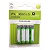Cartela de Pilhas Alcalina AAA LR3 C/8 Pilhas Flex Gold - Imagem 1