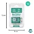 Kit 2 Baterias Recarregável 9v 450mah + Carregador Bateria Pilha Aa/aaa/9v Auto Stop - Imagem 2