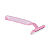 Kit com 24 Aparelhos de Barbear Manual Fastcare Lamina Feminino Elgin - Imagem 1