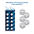 Blister com 5 Baterias CR2032 Philips - Imagem 2