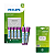 CARREGADOR DE PILHAS BIVOLT + 4 PILHAS AA 2450mah - Imagem 3