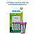 CARREGADOR DE PILHAS BIVOLT + 4 PILHAS AA 2450mah - Imagem 2