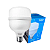 Lâmpada LED Super Bulbo 40W Branca Fria E27 6500K 3200lm Bivolt Elgin - Imagem 1
