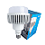 Lâmpada LED Super Bulbo 150W Branca Fria E40 6500K 13500lm Bivolt Elgin - Imagem 1