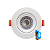 Spot LED Redondo Branca Morna MR11 3W 240lm 3000K Bivolt Elgin - Imagem 1