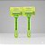 Aparelho De Barbear Fast Care Com Fita Aloe Vera Elgin - 24 Unidades (prestobarba Descartavel) Com Cabo Emborrachado - Imagem 1