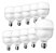 Kit 10 Lâmpadas Super Bulbo Led 30w 6500k Bivolt E27 - Elgin Branco-frio - Imagem 1