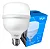 Kit 10 Lâmpadas Super Bulbo Led 40w 6500k Bivolt E27 - Elgin Branco-frio - Imagem 2