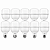 Kit 10 Lâmpadas Super Bulbo Led 50w 6500k Bivolt E27 - Elgin Branco-frio - Imagem 1