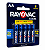 Pilha Alcalina Aa Rayovac Cartela Com 8 Pilhas 1,5v - Imagem 3