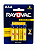 Pilha Aaa Rayovac Zinco Carvão Cartela Com 8 Pilhas 1,5v - Imagem 1