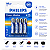 4 Pilhas Aa 1,5v Philips Alcalina Lr06 Power Alkaline - Imagem 2
